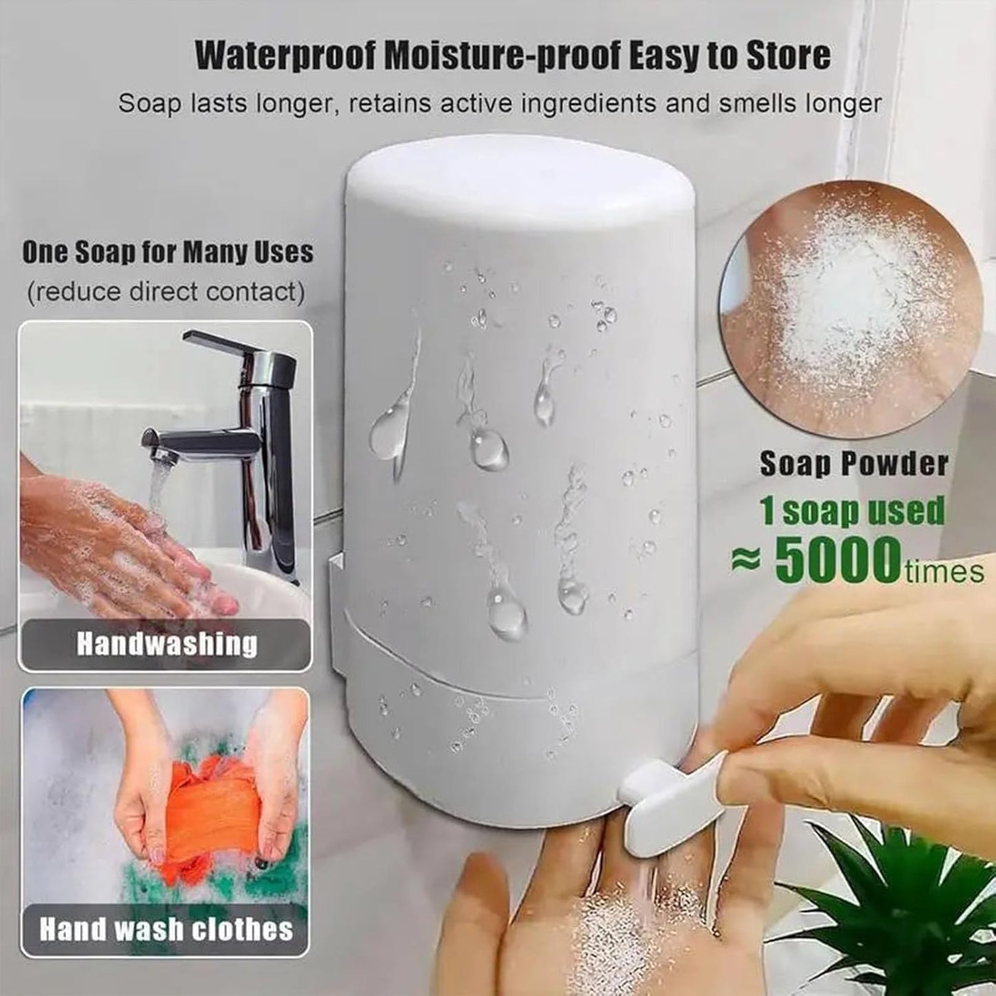 Foam Flakes Soap Grinder, Bar Soap Shaver Dispenser, Foamy Flake Soap Grinder, No Drilling Waterproof Soap Container Cheese Grinder for Travel Kitchen Bathroom (1 Pcs)